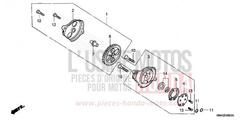 OIL PUMP XR100RT de 1996